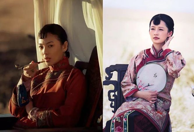 两版"田小娥:张雨绮;李沁总体来说,颜值气质,演技,路人缘与作品都不