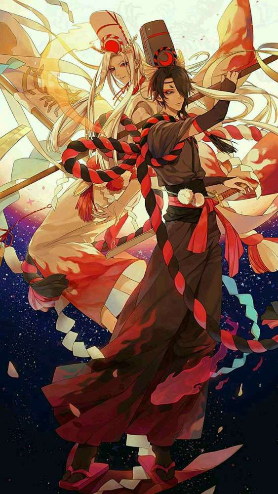 阴阳师高清美图,精美的画风真讨喜