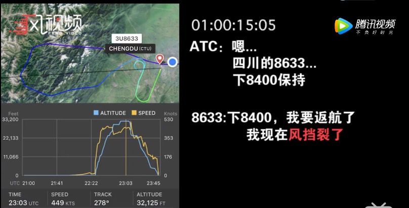 atc:嗯……四川8633,下8400保持.