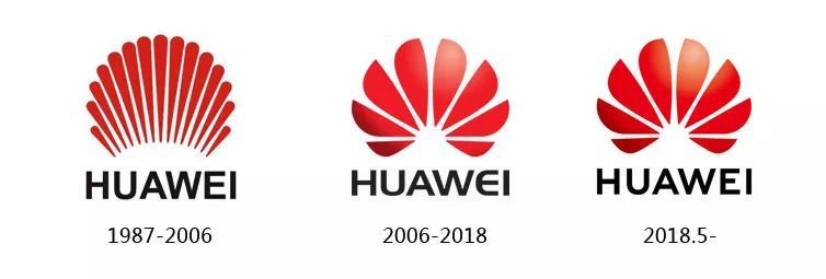 华为logo变化,华为logo新旧变化 - 伤感说说吧
