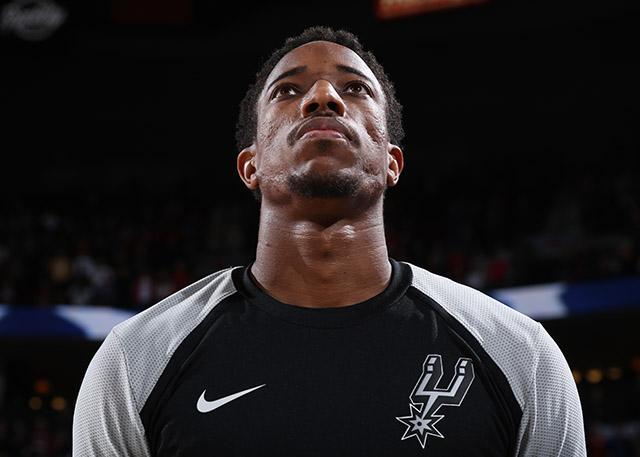 17投30分德罗赞成09年后第一不知不觉季后赛的马刺又回来了