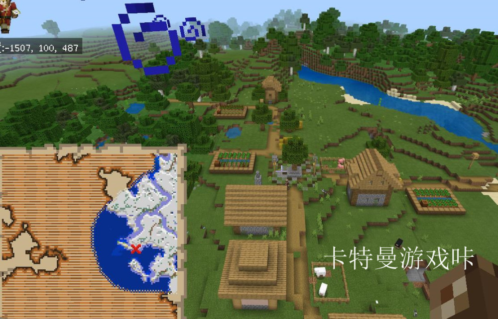 我的世界蘑菇岛种子我的世界top种子推荐第12出生蘑菇岛有雪地陆地