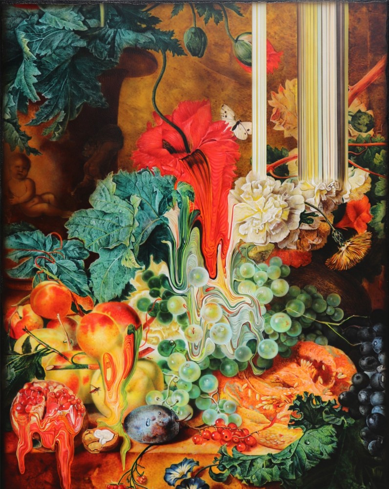 独具创意,他让17世纪的古典油画"融化"了