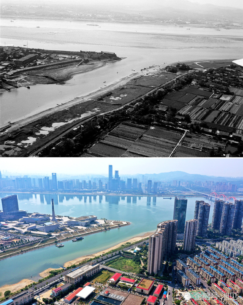 长沙6个地标今昔对比图看完第一个就被震撼到了