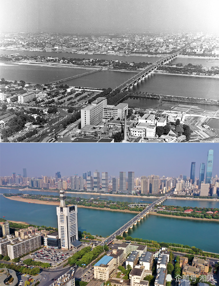 长沙6个地标今昔对比图看完第一个就被震撼到了