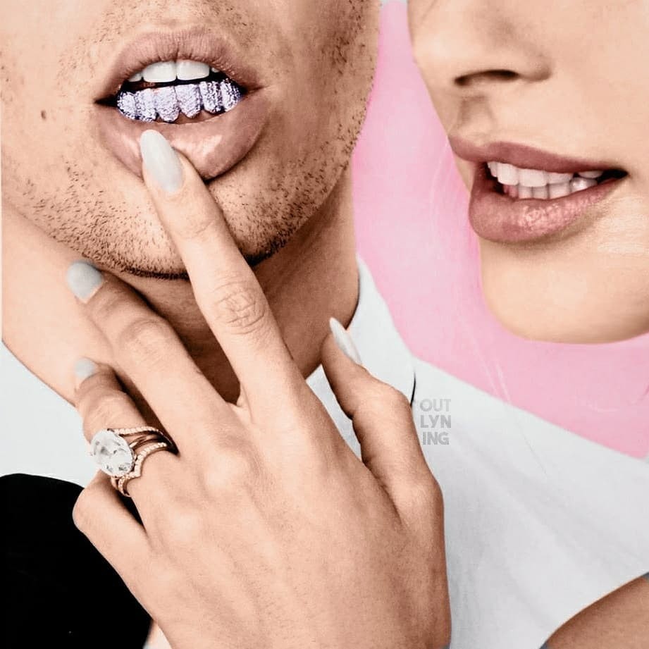 比伯海莉千万级豪华婚礼,三百万婚戒惹眼,比伯牙齿镶钻笑容闪耀