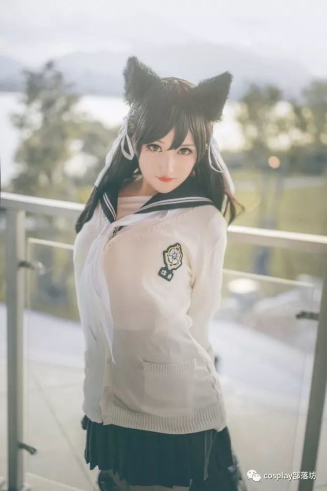 cos:碧蓝航线,jk爱宕,向指挥官报道.|爱宕|cosplay