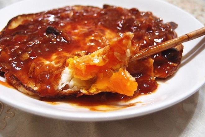 家常鸡蛋菜谱,鱼香荷包蛋,做法简单,美味下饭,今晚米饭不够吃