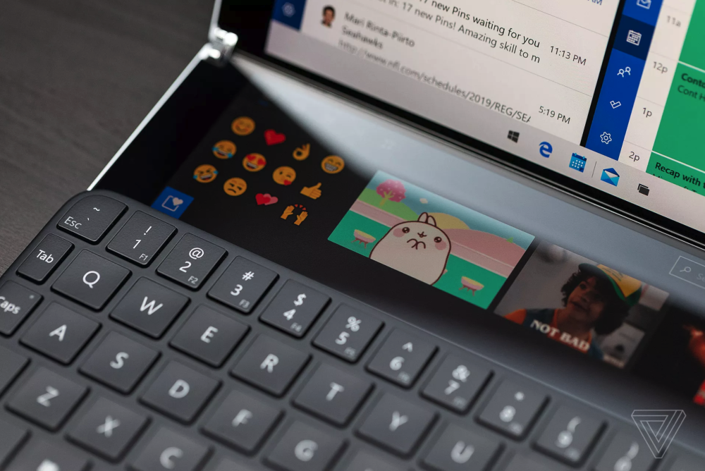 双屏配windows 10x 微软surface Neo上手体验 本本新闻资讯频道 我的本本网