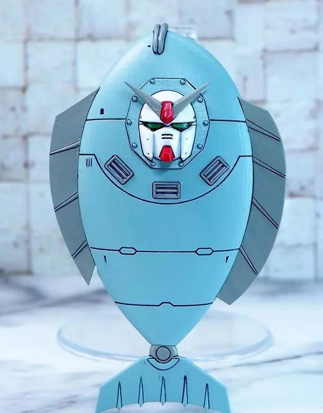 模玩控:g高达中的奇葩机体还原,应该叫海王高达还是叫美人鱼高达呢?