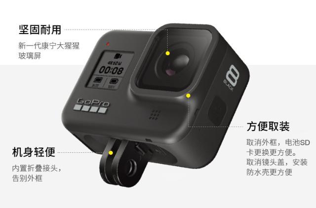 Gopro Hero8发布了 3198元的价格值得买吗