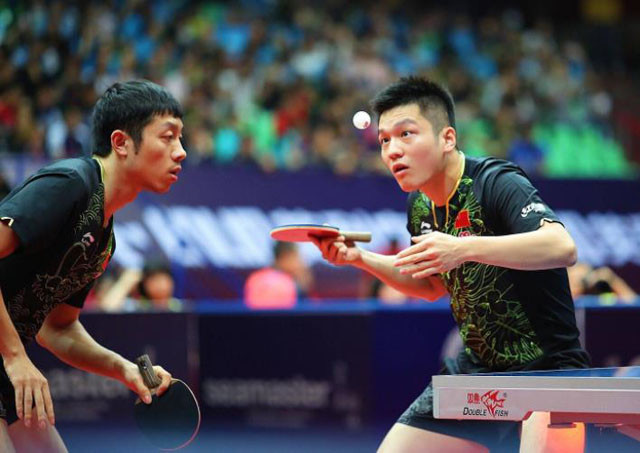 许昕/樊振东3-0晋级,首局只丢2分,后面只赢2分像坐过山车