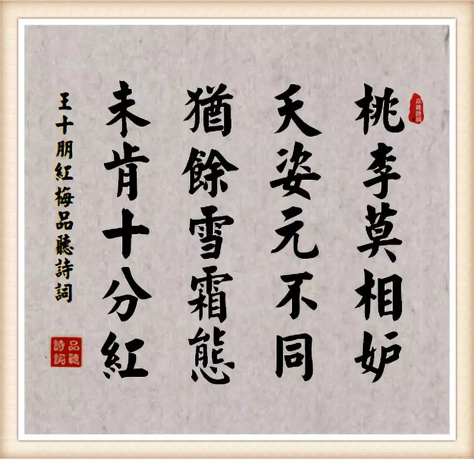 宋诗鉴赏王十朋红梅