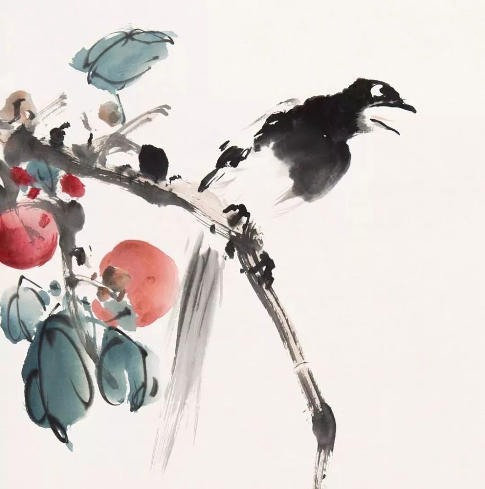 国画|灵气逼人的国画小鸟，美到窒息