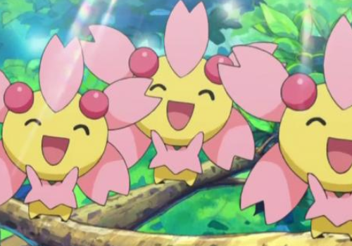 精灵宝可梦:能随天气改变形态的樱花儿