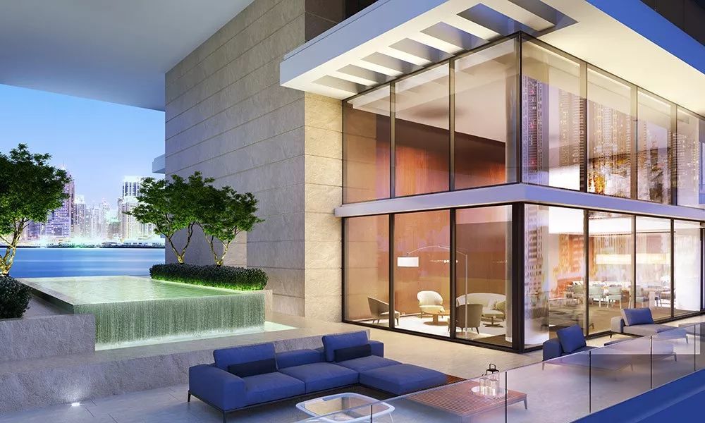 迪拜最贵的"空中别墅",英国,奥地利,日本三大事务所联手打造,最小户型