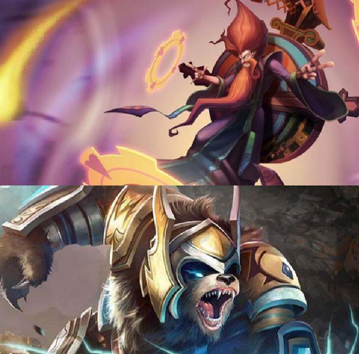Lol英雄背景故事 他们的设定是死敌 现实中却被暴打