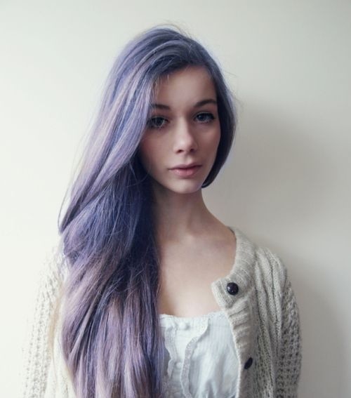 皮肤白的人最适合了烟熏紫