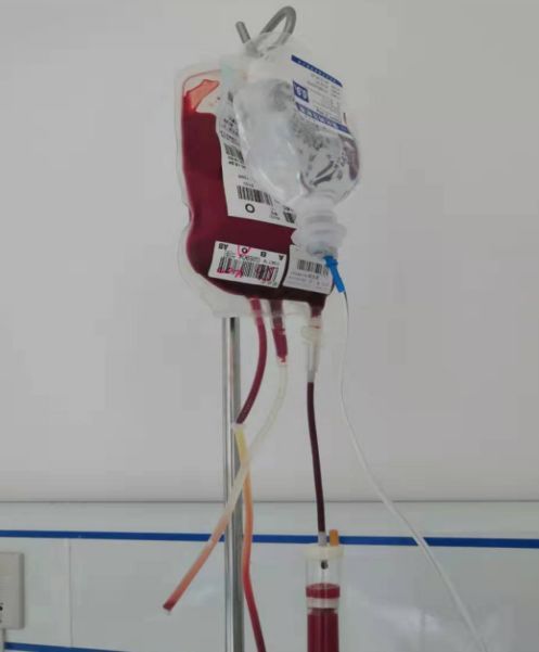 输血血袋照片图片