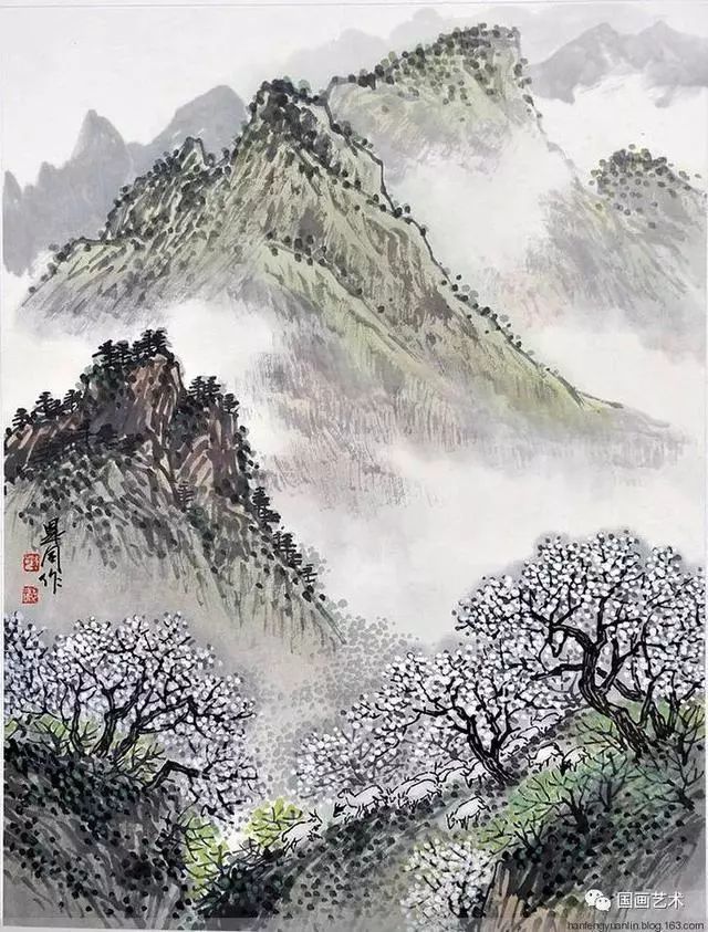 山水画|山水画临摹技法