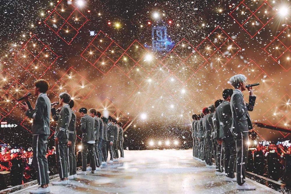 ninepercent解散一个粉丝申请全球最难合体吉尼斯纪录的男团