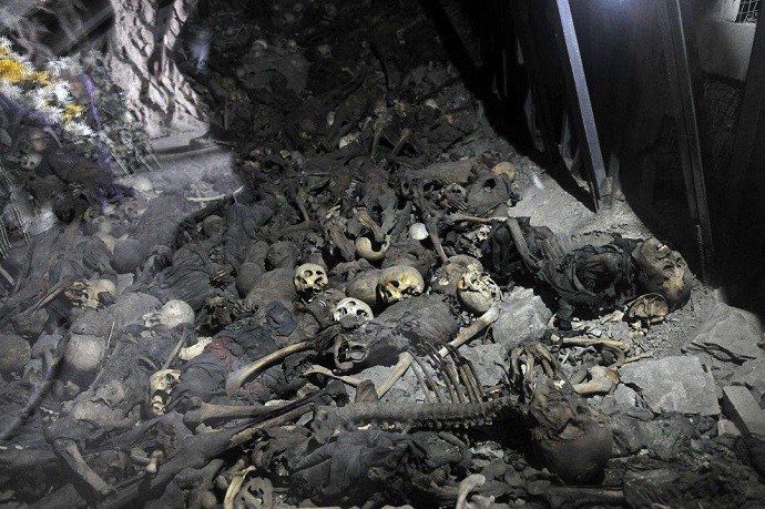 山西这一矿洞发现的6万白骨死状惨烈是日本否认不了的铁证