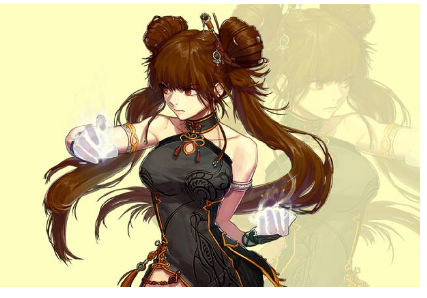 这黑白双龙是念帝放的花花新增cp技能动图展示