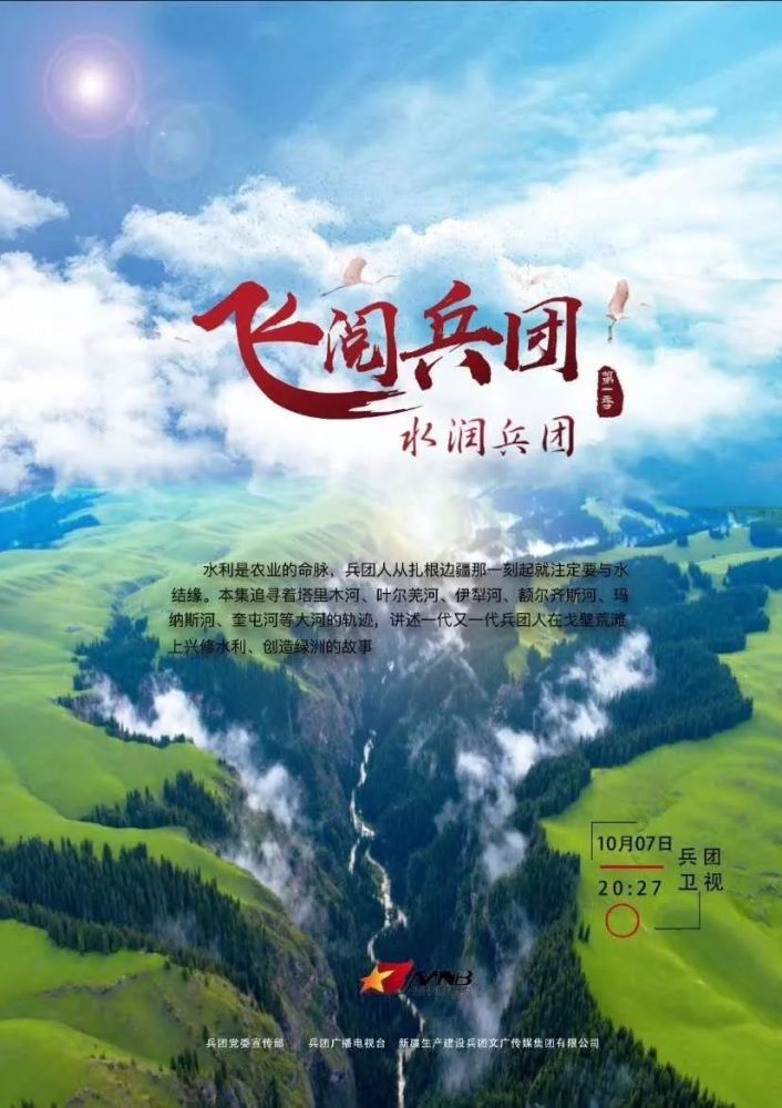 航拍纪录片《飞阅兵团》今晚在兵团卫视播出