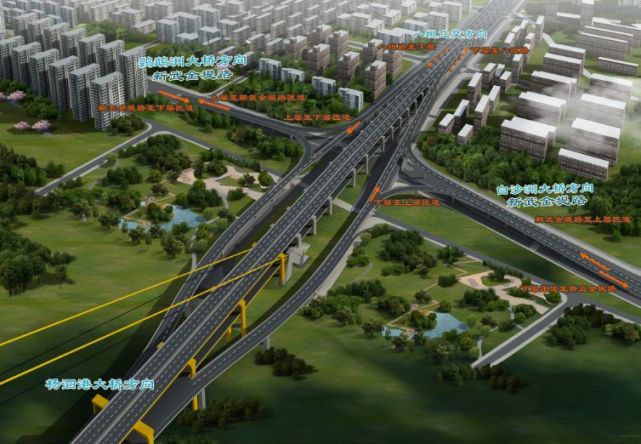 杨泗港快速路武昌段多个匝道和地面段预计在2022年通车