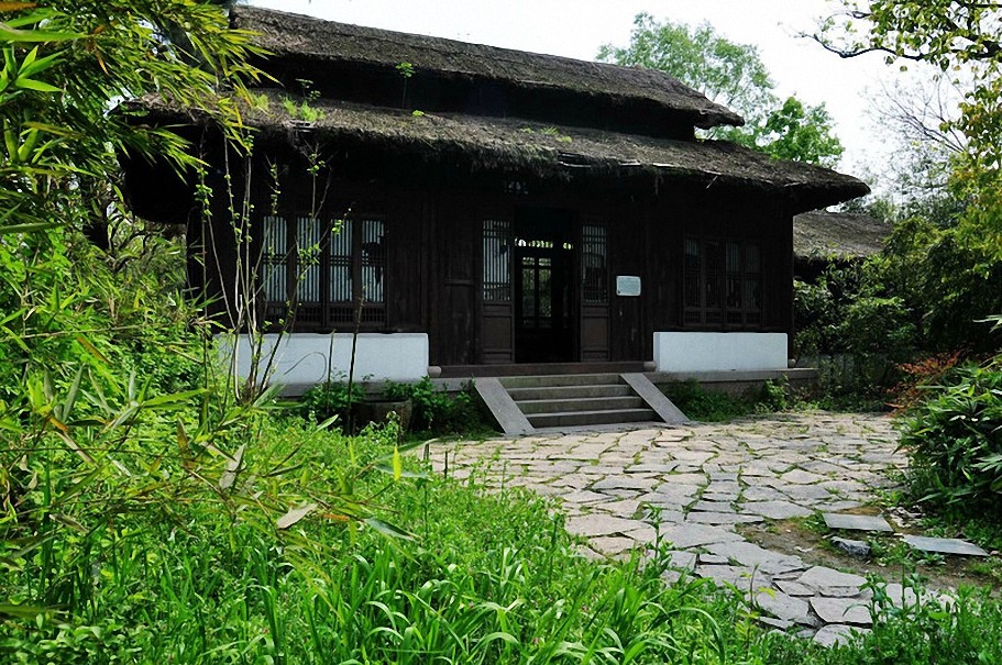 西溪湿地著名的泊庵!