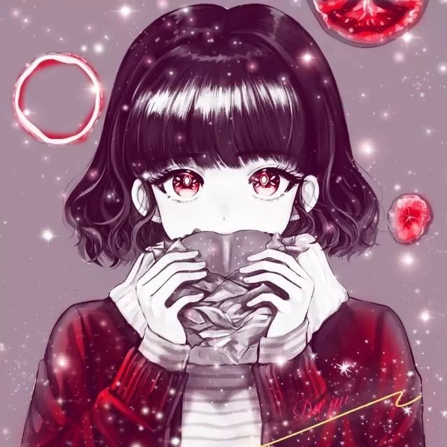 最新爆款女生动漫头像最可爱的小星星