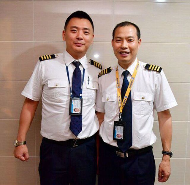 中国机长机组人员照片图片