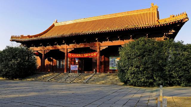 它就是南京故宫,又称明故宫,南京紫禁城,是明朝首都应天府(南京)的