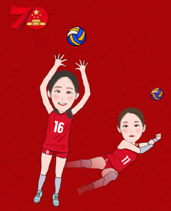 二传两人:16号丁霞,11号姚迪,丁霞这一次如愿以偿的成为世界最佳,她