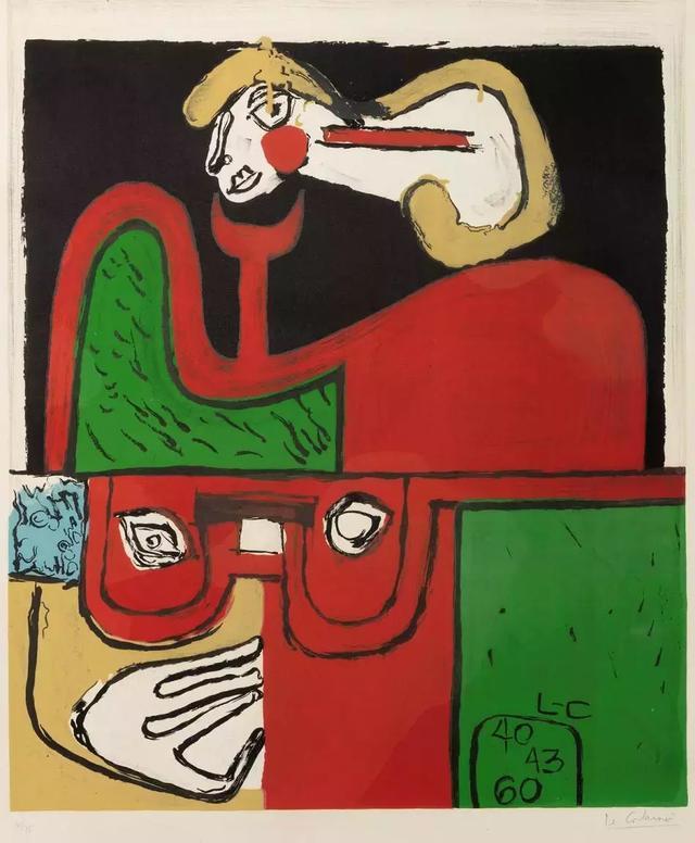 现代主义大建筑师勒·柯布西耶绘画作品欣赏