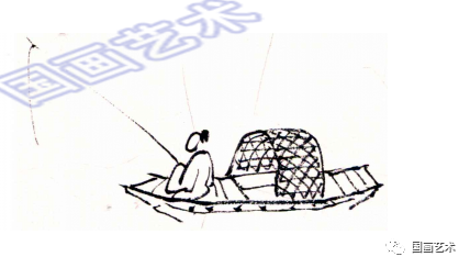 点景舟楫画法示范
