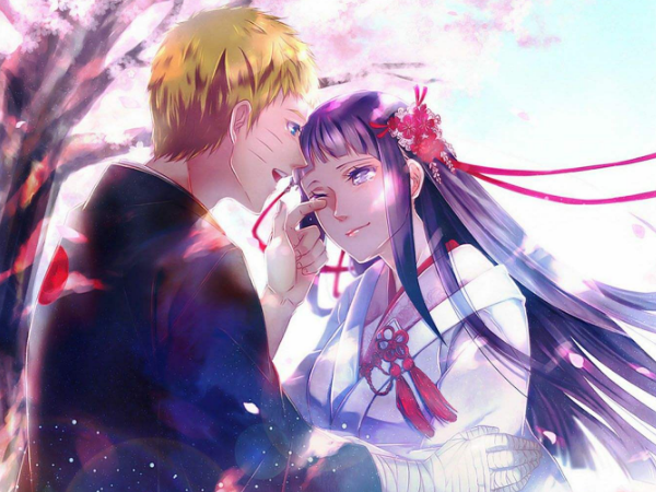 在火影疾风传的最后,鸣人和雏田进行了一场盛大的婚礼.