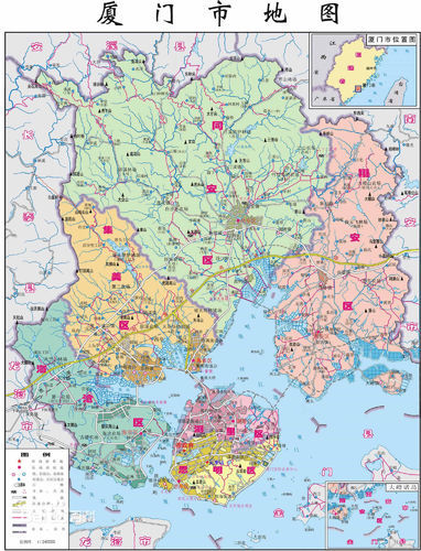 面積不算小,比香港的1104平方公里大60%,但是廈門的常住人口卻只有410