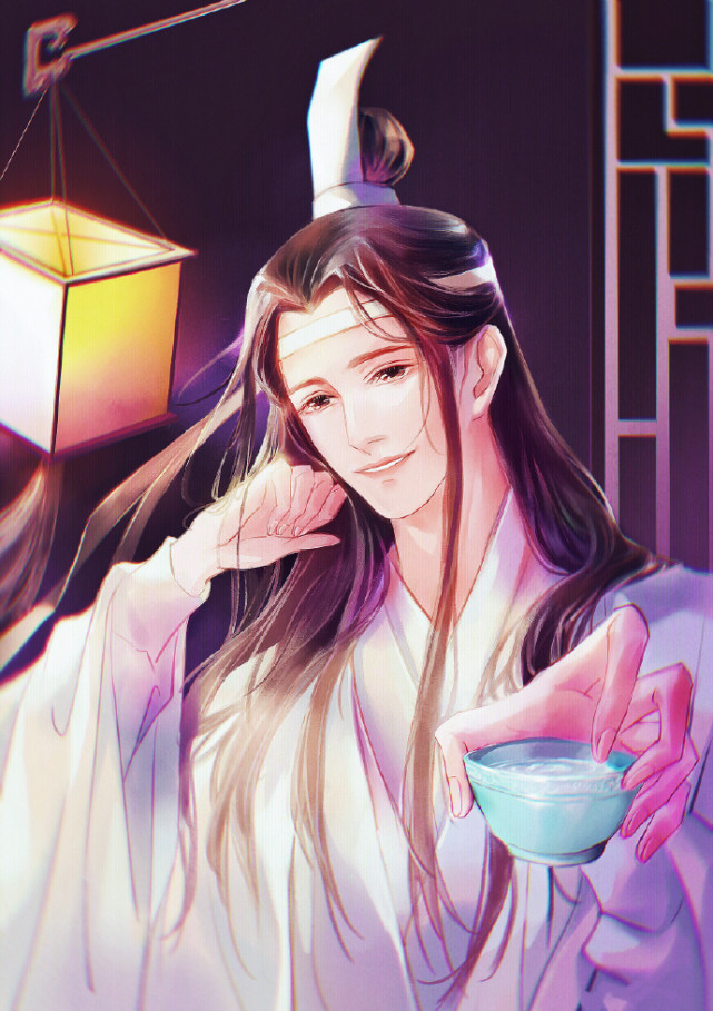 动漫图片魔道祖师蓝忘机