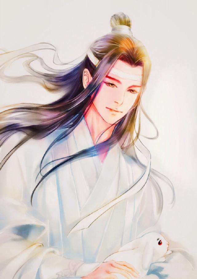 动漫图片魔道祖师蓝忘机