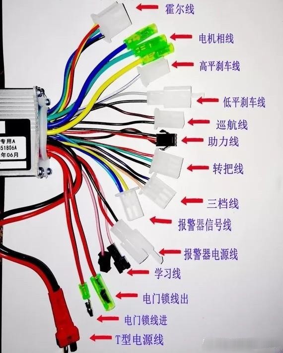 48v电动车控制器有刷和无刷有什么区别