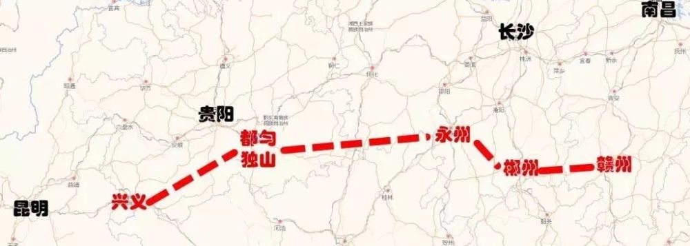 新铁路要来了,途经区域你选都匀还是独山?