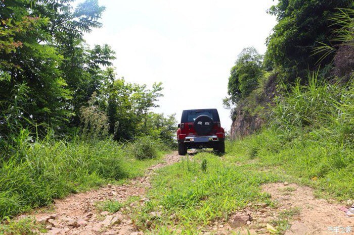 崎岖坎坷的路,北京bj40陪我翻山越岭!