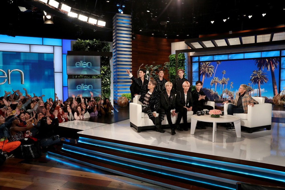 superm出演美国nbc脱口秀ellenshow成功出道