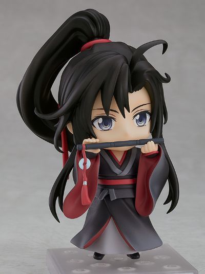 魔道祖师:魏无羡q版手办出品,潇洒黑衣,鬼笛陈情