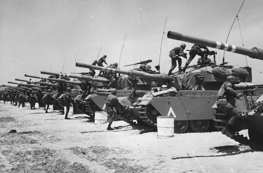 激战中东四阿以第三次中东战争