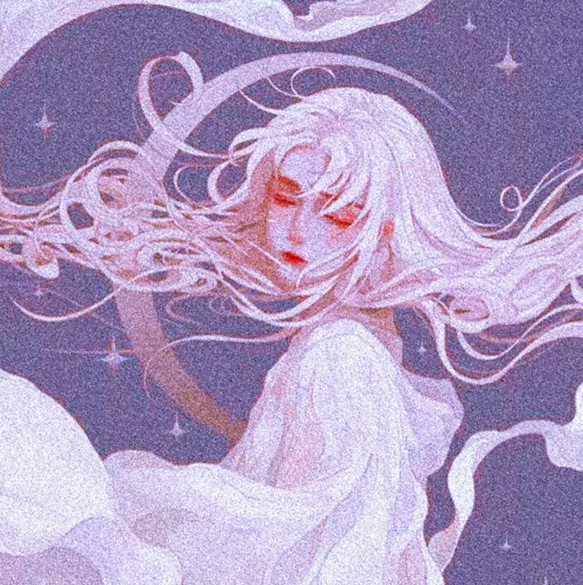 手绘颗粒感头像你要笑不要哭世人才不会觉得你可怜欺负你