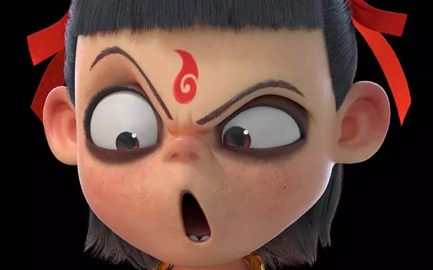 别人模仿哪吒小妖怪,你却在模仿哪吒的黑眼圈?