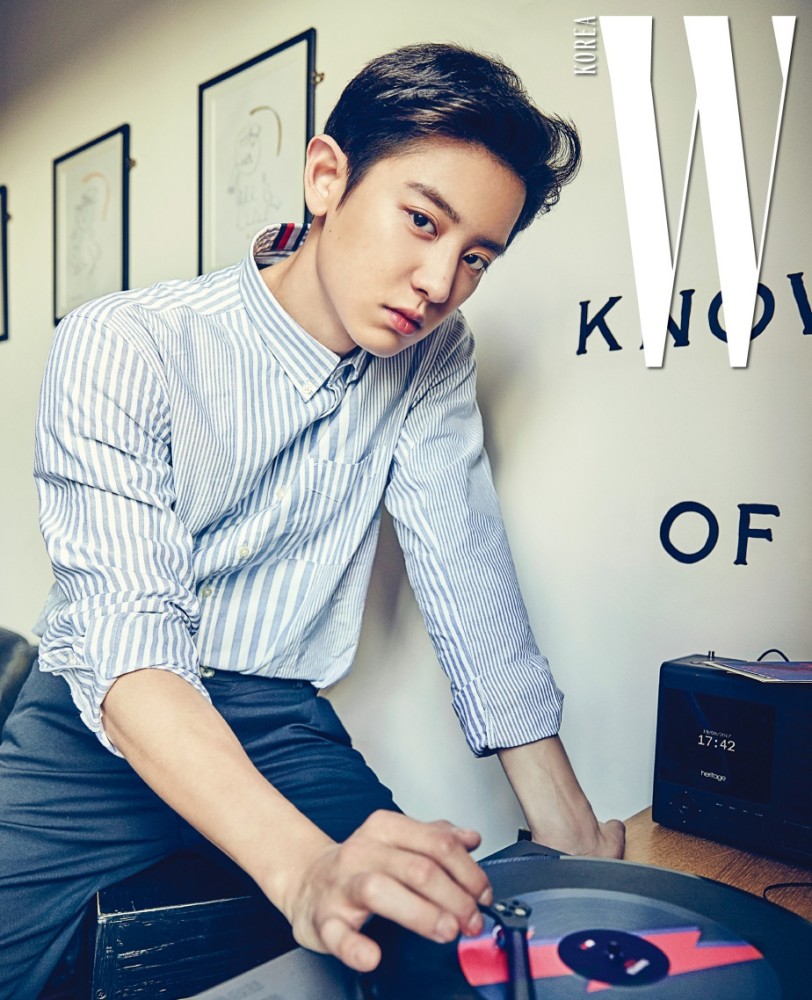 朴灿烈完全是行走的画报,有种让人移不开眼的魅力