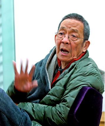 图说:林兆华旧照 新民晚报记者郭新洋 摄